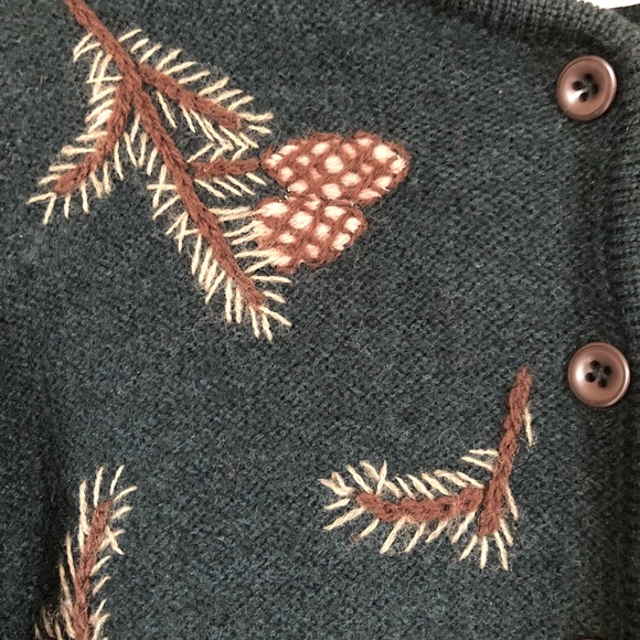 Pendleton Sweaters - Vintage Pendleton Hunter Green Sweater